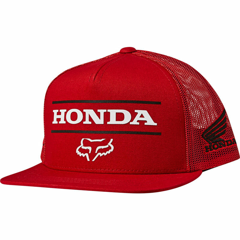 Jockey Niño FOX RACING SNAPBACK HONDA Rojo