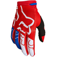 Guantes FOX RACING 180 SKEW Rojo Azul