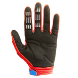 Guantes FOX RACING 180 SKEW Rojo Azul