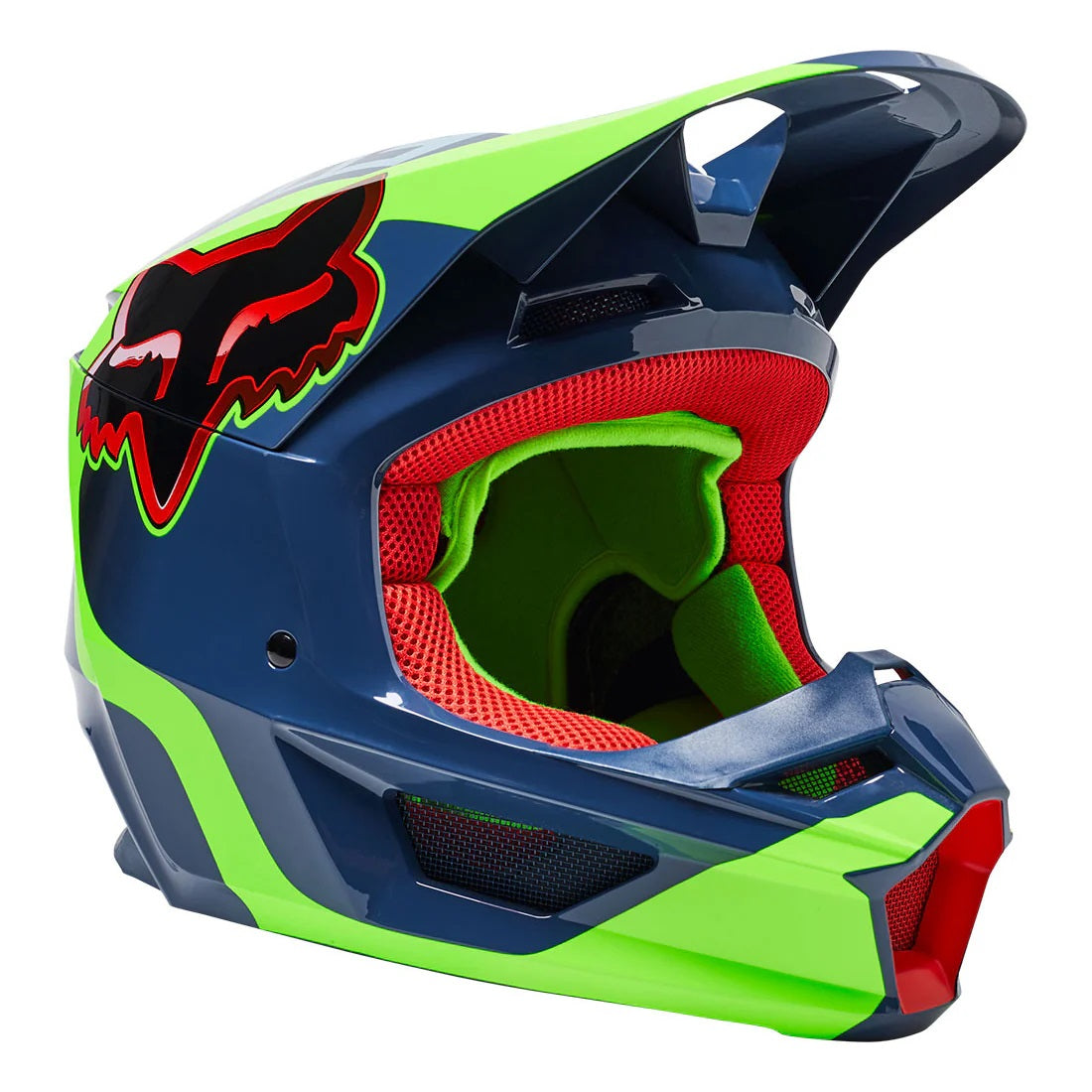 Casco FOX RACING V1 VENZ Fluor