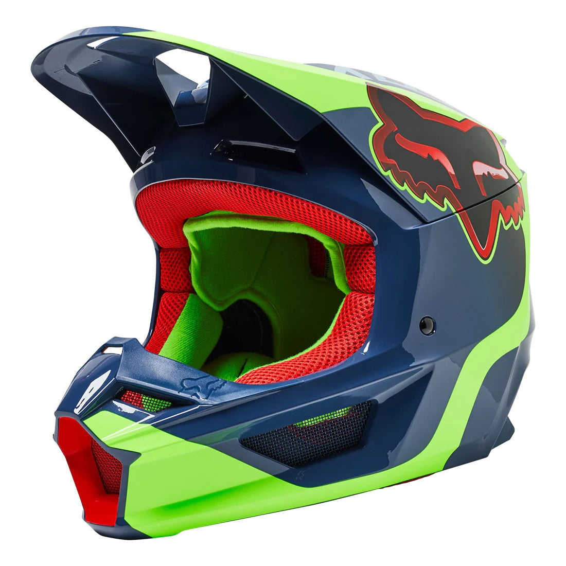 Casco FOX RACING V1 VENZ Fluor