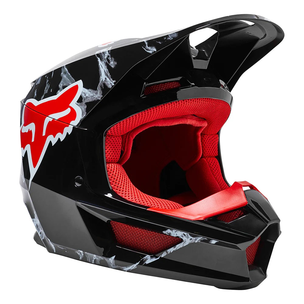 Casco FOX RACING V1 KARRERA Negro