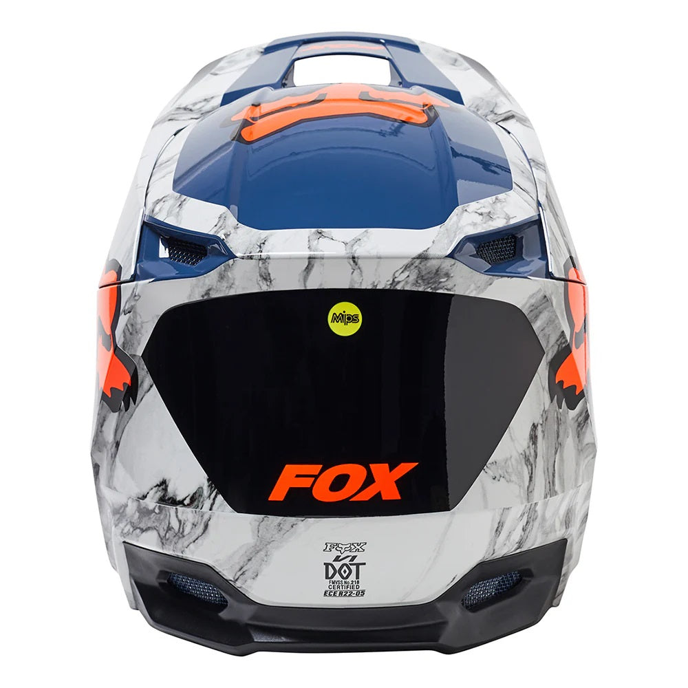 Casco FOX RACING V1 KARRERA Azul