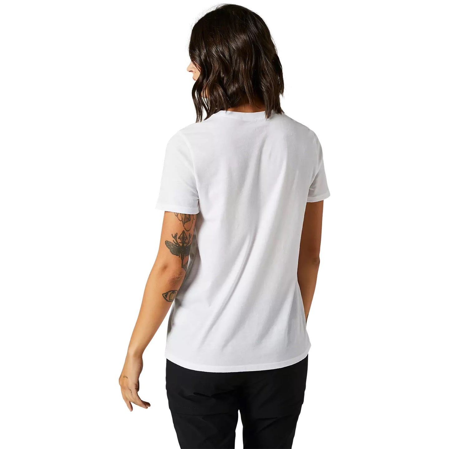 Polera Mujer FOX RACING manga corta BRACER Blanca