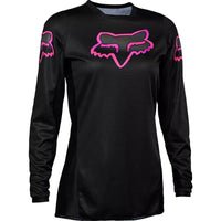 Jersey Mujer FOX RACING 180 Blackout Negra Rosada