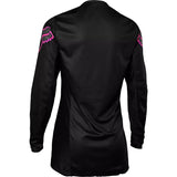 Jersey Mujer FOX RACING 180 Blackout Negra Rosada