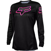 Jersey Mujer FOX RACING 180 Blackout Negra Rosada