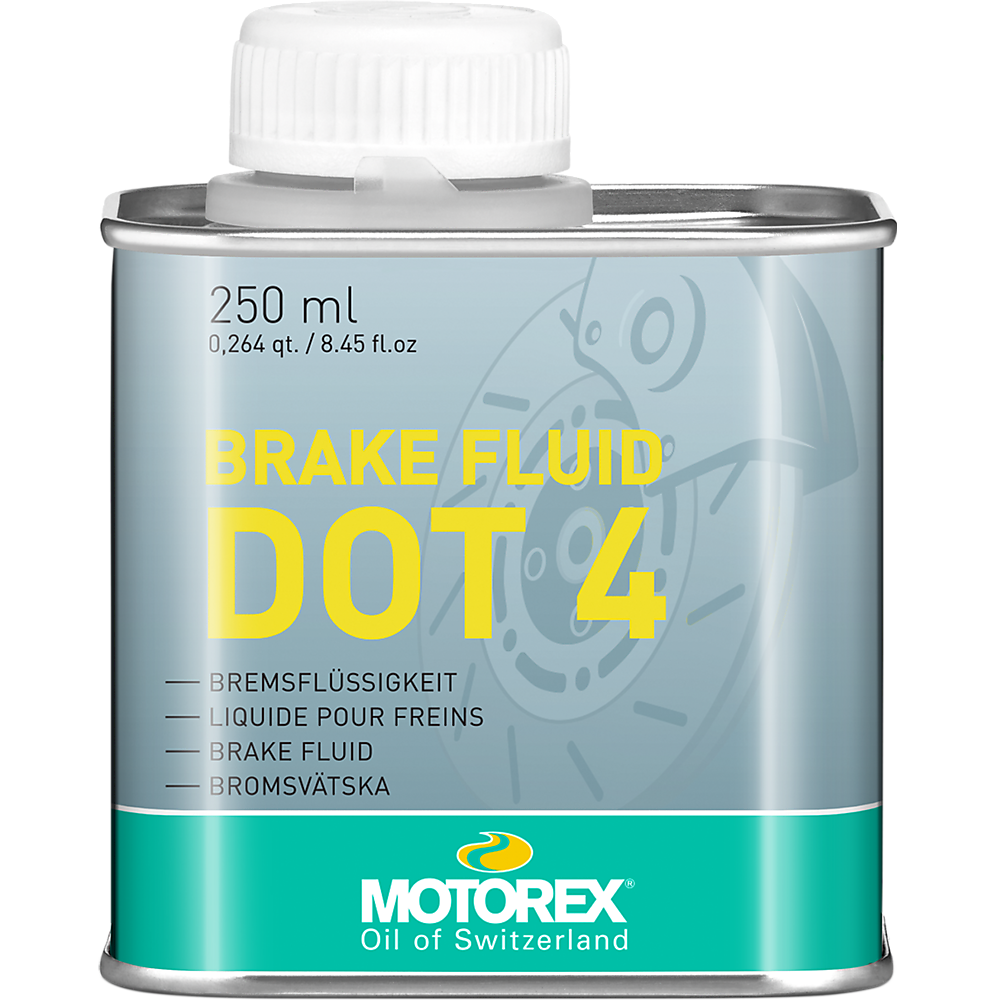 Líquido de Frenos MOTOREX DOT 4 Lata 250 ml.