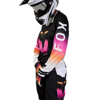 Jersey Mujer FOX RACING 180 FLORA Negra Rosada