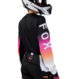 Jersey Mujer FOX RACING 180 FLORA Negra Rosada