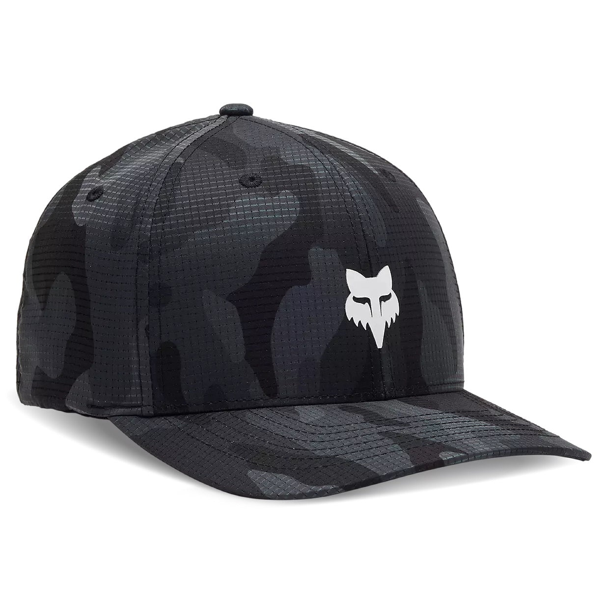 Jockey FOX RACING FOX HEAD TECH FLEXFIT Negro Camo