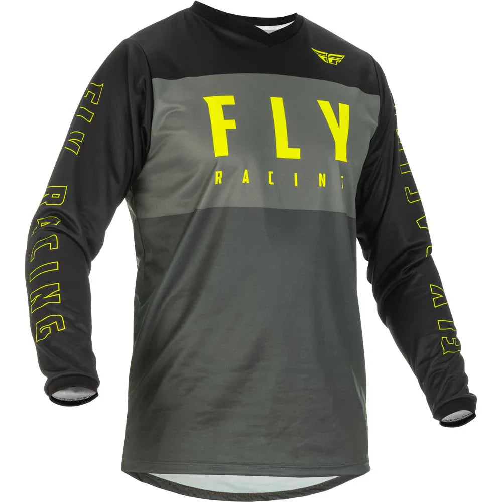 Traje Niño FLY RACING F-16 Gris Flúor