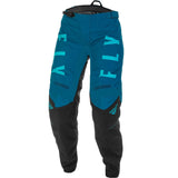 Pantalón Niña FLY RACING F-16 Celeste Aqua