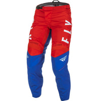 Pantalón Niño FLY RACING F-16 Rojo Azul