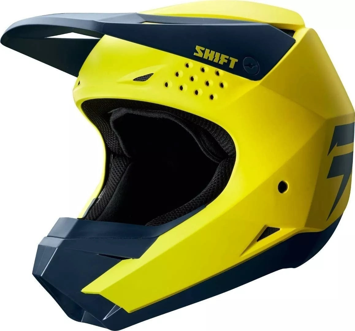 Casco SHIFT White Label Amarillo