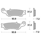 Pastilla de Freno Delantera PROTECH YAMAHA YZ/YZ-F/WRF (Nueva)