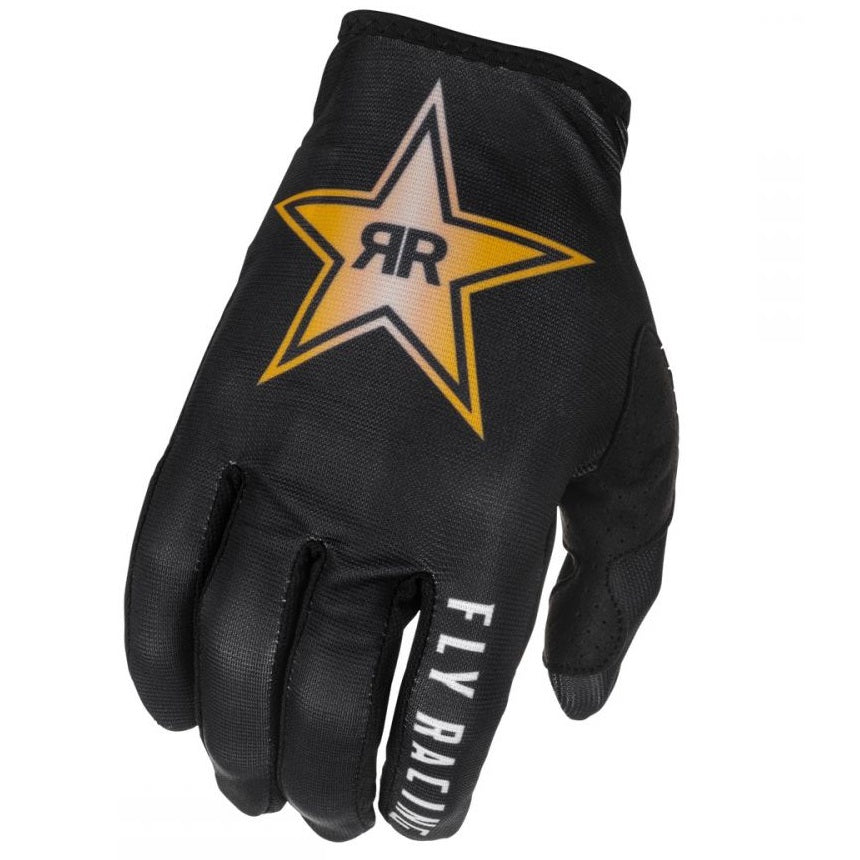 Guantes FLY RACING LITE ROCKSTAR Negro