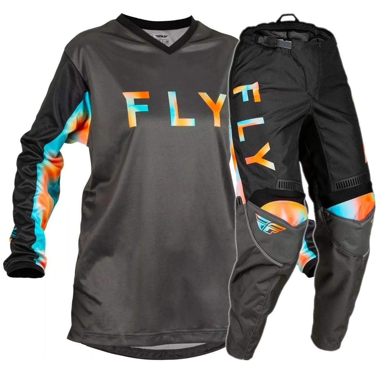 Traje FLY RACING MUJER F-16 Multicolor