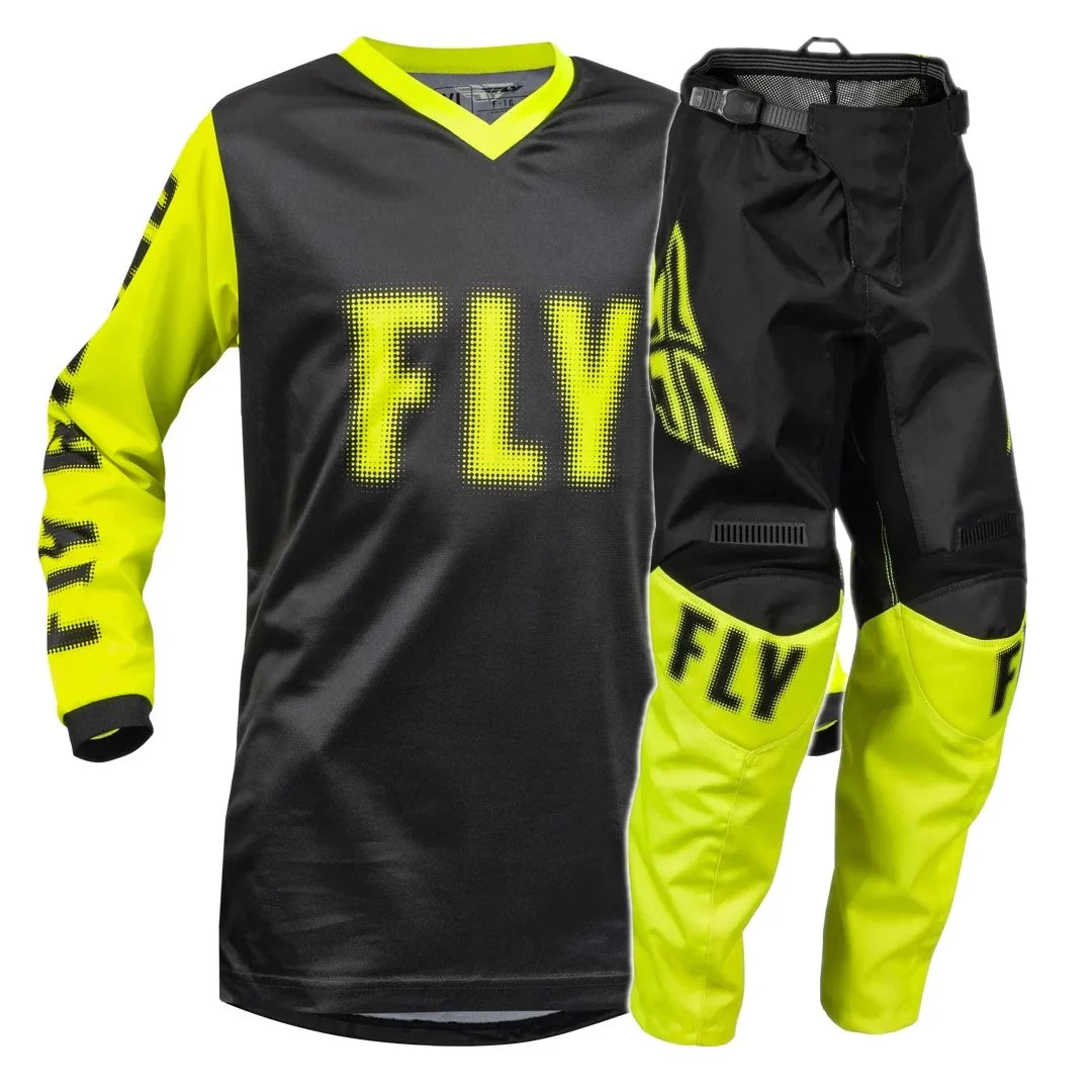 Traje Niño FLY RACING F-16 Flúor