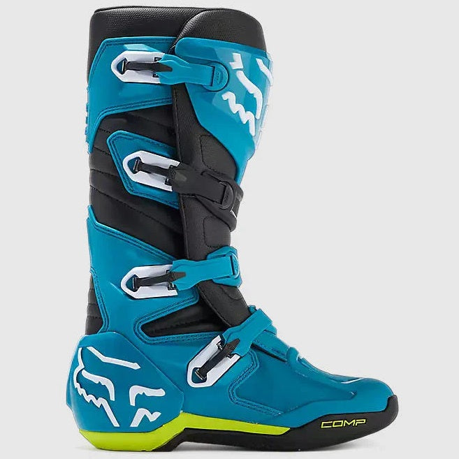 Botas FOX RACING COMP 2024 Azul Fluor